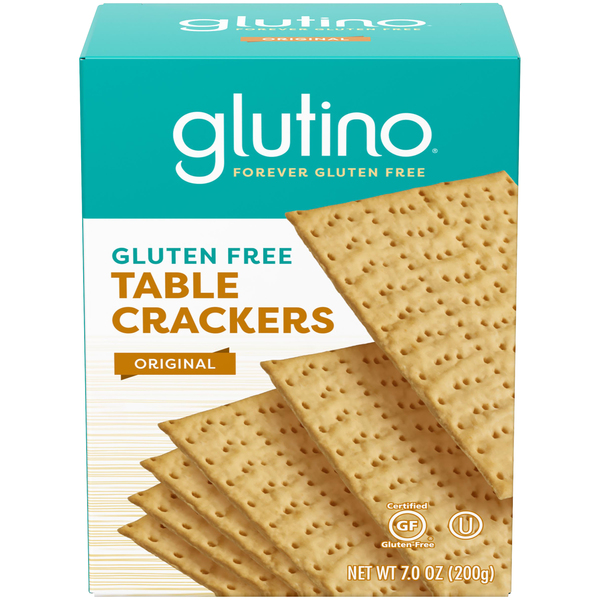 Glutino Glutino Gluten Free Table Crackers 7 oz. Box, PK12 7852303852